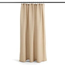 PRESTON LANE STONEBRIDGE LINEN COTTON SHOWER CURTAIN, 72"x72", REINFORCED - CLAY - Like New