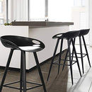 Cosy Furniture Stools 45 x 48 x 82 cm - B0131ZZC30 - Black/Grey - Like New