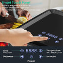 SENDRY Food Dehydrator 6 Stainless Steel Trays LED Touch Control 158°F - BLACK - Like New