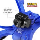 SAKAR Sonic The Hedgehog Sky Racer Drone WiFi Camera, DRC18211A-BLU-STK-9 - BLUE Like New