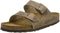 BIRKENSTOCK MEN'S ARIZONA SOFT FOOTBED SANDALS NARROW - SIZE: 7N - TOBACCO BROWN - Like New