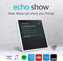 Amazon Echo Show (1st Gen) Bluetooth Smart Speaker with Alexa - WHITE Like New