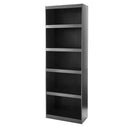 MAINSTAYS FRAMED 5-SHELF BOOKCASE - TRUE BLACK OAK - Like New