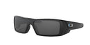 OAKLEY MEN'S OO9014 GASCAN RECTANGULAR SUNGLASSES SI MATTE BLACK -SIZE 60mm - Like New
