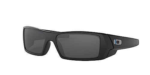 OAKLEY MEN'S OO9014 GASCAN RECTANGULAR SUNGLASSES SI MATTE BLACK -SIZE 60mm - Like New