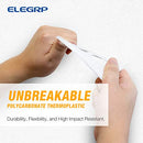 ELEGRP Duplex Receptacle Outlet Covers, 5 Pack - Glossy White - Like New