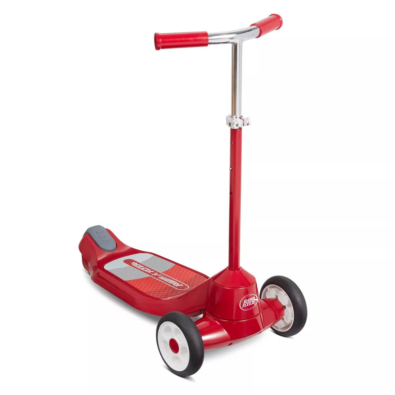RADIO FLYER GROW WITH ME BEGINNER KIDS' KICK SCOOTER, 3 WHEELS - RED - Like New