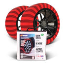 ISSE CLASSIC SNOW SOCKS FOR TIRES SIZE 62 USC60062 RED - Brand New