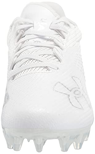 Under Armour Men's Blur Smoke Mc Football Shoe White/Halo 14 New