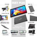 Mobile Pixels Inc 13.3" FHD IPS Laptop Screen Extender (Duex Plus) - Black - Like New