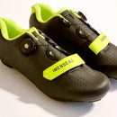 IMENSEAS NEW IMENSEAS LOCK FREE CYCLING SHOES - SIZE: US 11.5 - BLACK/GREEN - Like New