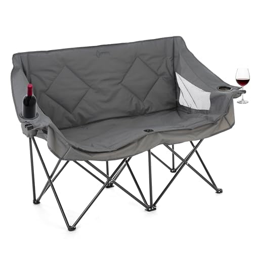 ARROWHEAD OUTDOOR Portable Folding Double Duo Camping Chair Loveseat - Like New