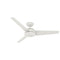 Hunter Fan Company 59610 Trimaran Ceiling Fan 52, Fresh White - Like New