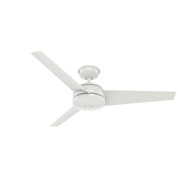 Hunter Fan Company 59610 Trimaran Ceiling Fan 52, Fresh White - Scratch & Dent