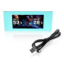 THERMALTAKE VIEW 600 TG 6.0 INCH LCD PANEL KIT LCD PANEL 1480X720P LIGHT BLUE - Like New