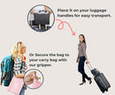 FLYHUGZ COMFORT FLY FLYHUGZ® BLANKET & COMFORT BAG COMFORT FLY - GREY - Brand New