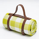 HulaFish Foldable 59''x79'' Extra Large  B094XS4218 - Green Gingham - Brand New