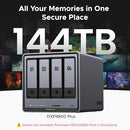 UGREEN NASYNC DXP4800 PLUS 4-BAY NAS WITH INTEL PENTIUM GOLD 8GB - GREY - Brand New
