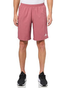 ADIDAS MEN'S AEROREADY OWN THE RUN SHORTS SIZE MEN L 9" PRELOVED CRIMSON - Brand New