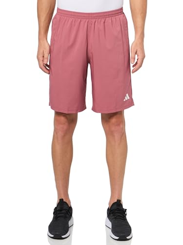 ADIDAS MEN AEROREADY OWN THE RUN SHORTS PRELOVED CRIMSON SIZE: M9 - Brand New