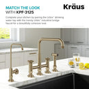 KRAUS Urbix 100% Lead-Free Kitchen Water Filter Faucet Brushed Gold FF-101BG - Brand New