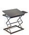 UNCAGED ERGONOMICS CD4 ADJUSTABLE STANDING DESK CONVERTER FOR LAPTOPS - BLACK - Like New