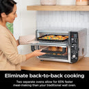 Ninja DCT401QBK 12in1 Double Oven FlexDoor FlavorSeal & Smart - Scratch & Dent