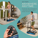 LIFEPRO SMALLEST PORTABLE 30" SMALL MINI WALKING PAD TREADMILL LP-PCMR - BLUE - Like New