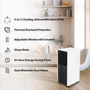 HONEYWELL 11,000 BTU SLIM PORTABLE AC FAN DEHUMIDIFIER - Scratch & Dent