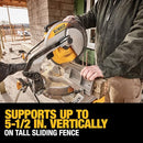 DEWALT 12-INCH MITER SAW 15-AMP SINGLE BEVEL COMPOUND DWS715 - MULTI - Brand New