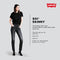 LEVI'S WOMEN'S 501 SKINNY JEANS - SIZE: WOMEN 26X28 - BLACK WORN IN - Like New