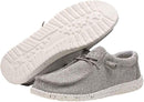 110353500 Hey Dude Men's Wally Sox Ash Size 11 - Like New