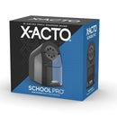 X-ACTO PENCIL SHARPENER, SCHOOLPRO ELECTRIC HEAVY DUTY 1 COUNT - BLACK - Like New