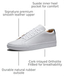 FOOTJOY MEN'S FJ COURT SNEAKER - SIZE: MEN 13 WIDE - WHITE - Like New