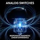 LOGITECH G PRO X TKL RAPID TENKEYLESS RBG WIRED GAMING KEYBOARD - BLACK - Like New