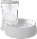 Petmate Fresh Flow Rain Battery Fountain for Cats and Dogs, 75 oz - WHITE - Like New