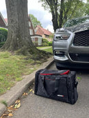 ARTHYS Sneaker Bag Travel Duffel Bag 3 Adjustable Divides Compartments - Black - Brand New