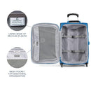 TRAVELPRO MAXLITE 5 SOFTSIDE EXPANDABLE UPRIGHT 2 WHEEL CARRY ON LUGGAGE - BLUE - Brand New