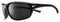 NIKE EV1134-001 ADRENALINE SUNGLASSES SHINY BLACK/WHITE FRAME COLOR, GREY LENS - Like New