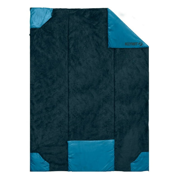 KLYMIT VERSA LUXE CAMPING BLANKET BLUE REGULAR - BLUE - Like New