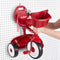 RADIO FLYER FOLD 2 GO TRIKE BUCKET STEEL FRAME PLASTIC PEDALS AGES 1.5-3 - RED - Brand New
