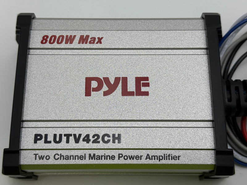 PYLE 800W WATERPROOF RATED AMPLIFIER - PLUTV42CH - Like New