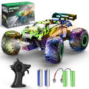 Remote Control Car, RC Cars Kids Toys for Boys, 2.4Ghz RC Truck Toys, Green/Blue - Like New