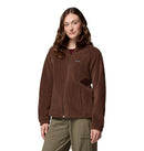 COLUMBIA WOMEN'S BENTON SPRINGS FULL ZIP - SIZE: WOMEN LARGE PETITE - TOBACCO - Brand New