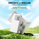 DENBIG DENBIG 8,000 BTU PORTABLE AIR CONDITIONER - WHITE - Like New