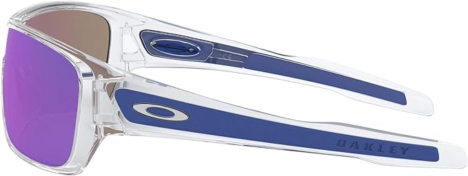 Oakley Turbine Rotor OO9307 Rectangle Sunglasses Polished Clear/Sapphire Iridium - Like New