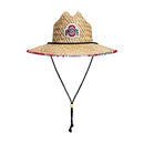 FOCO Ncaa College Team Logo Floral Sun Straw Hat - Team Logo - Brand New