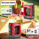 ROZLCHAR PORTABLE COOLING FAN COMPATIBLE FOR MILWAUKEE 18V BATTERY NO BATTERY - Like New