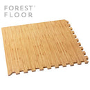 Forest Floor 3/8 Inch Thick Foam Tiles, Premium Wood Grain, 24 Sq Ft, B010MCY0RY - Brand New