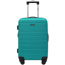 WRANGLER SMART SPINNER HARDSIDE LUGGAGE, 2 PIECE SET - TEAL - Like New